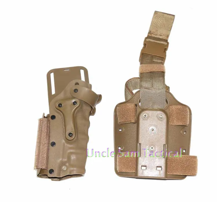 

3280 Military Tactical Holster Set Tactical Belt /Drop Leg Holster with leg platform For GLOCK / Colt 1911 / M92 M9