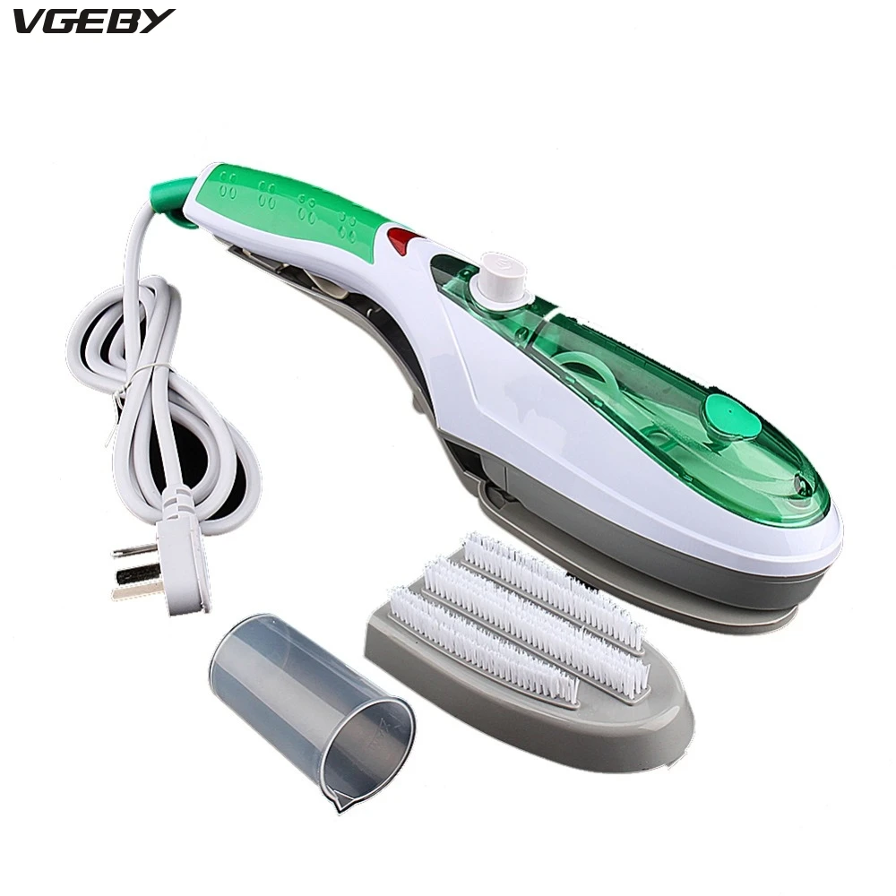 800W Handheld Electric Iron Steam Brush Fabric Laundry Clothes Home Steamer