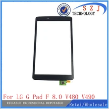 Новый 8 »дюймовый чехол для LG G Pad F 8.0 V480 V490 планшета Сенсорный экран Панель Запчасти для авто Планшеты PC часть бесплатная доставка