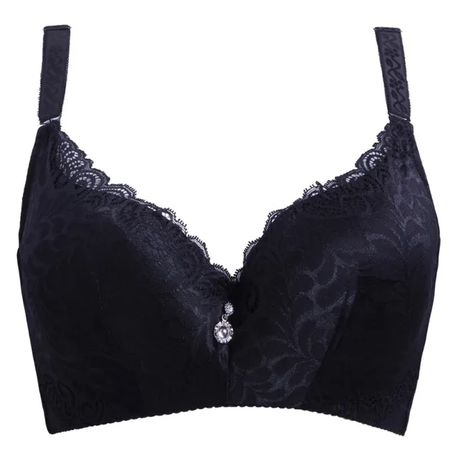 D Cup Lace Push Up Bra For Women Plus Size Women Bra 3/4 Cup Large Bra