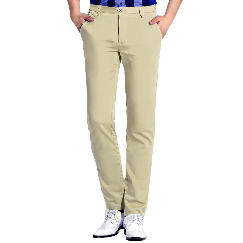 

Men business casual pants straight trousers multicolor wild size 29-40 / 8 colors