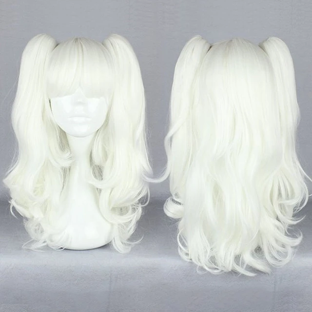 long white anime wig