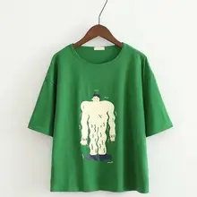 Женские вязаный свитер с длинным рукавом и изображением мультфильмов, головные уборы, женский