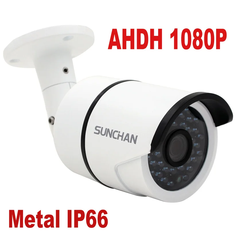 SunChan High Quality AHDH Camera 1080P 2 0MP 36 IR LED Night Vision Waterproof Camera Outdoor