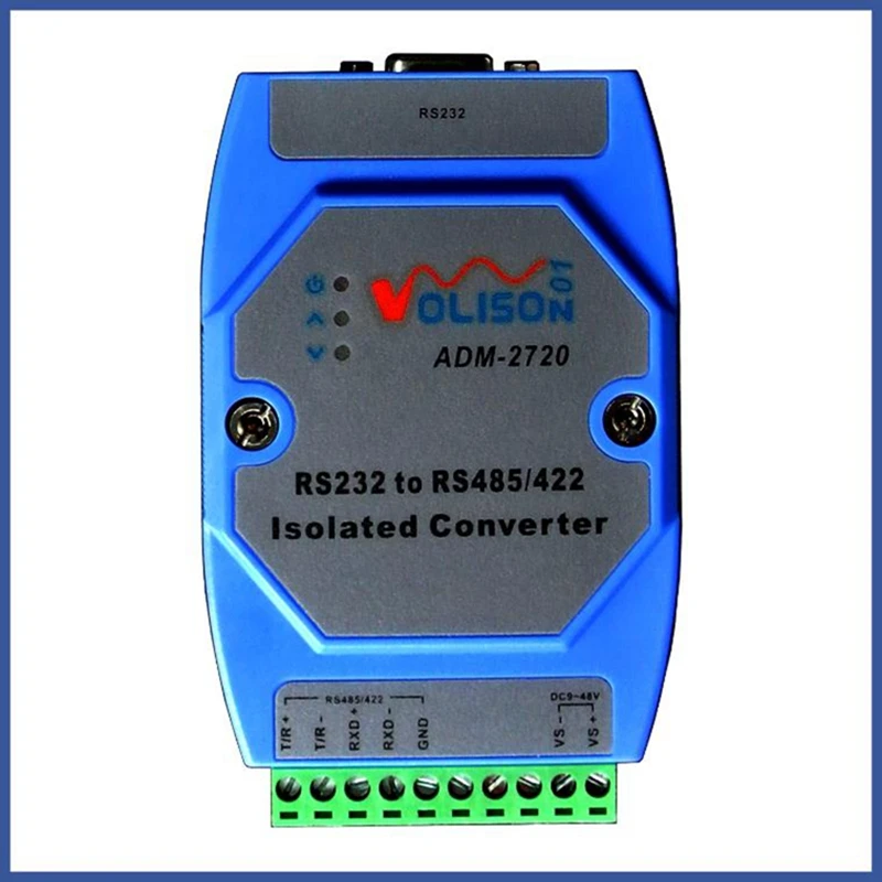 

ADM-2720 industrial optoelectronic isolated RS232 RS485/422 active lightning Guide