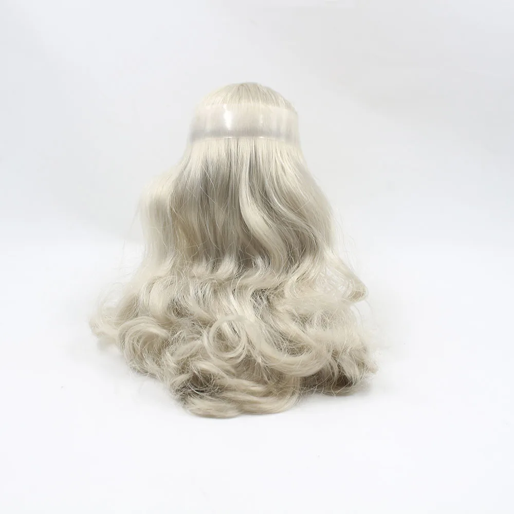 Средний Блит волос головы парик для завода Блит куклы все виды Цвета с/out Накладные чёлки специально для DIY