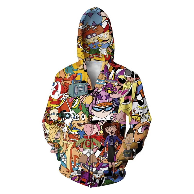 

Hot Style Men Women Cartoon Characters 3D Printing Hoodies Fashion Sportswear Sportsman Wear Hoodie Sweatshirt Hoodies R2772