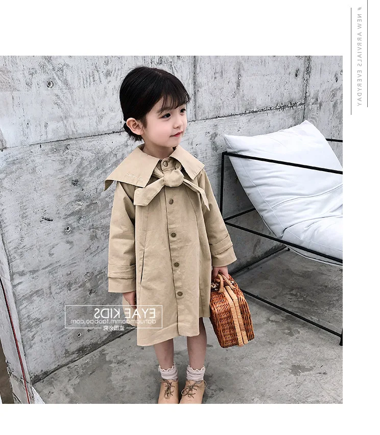 Mihkalev/ г. Осенне-зимние куртки и пальто для девочек; детская ветровка; длинное пальто для маленьких девочек; детская верхняя одежда