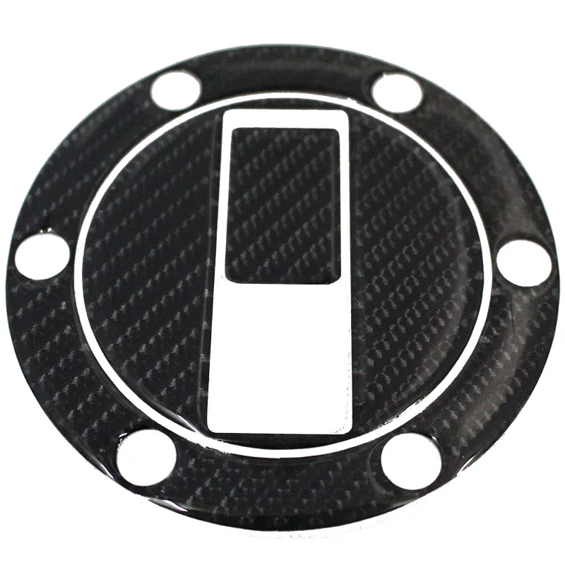 

K-SHARP K-CGTCP-05 3D Carbon Fiber Tank Gas Cap Pad Filler Cover Sticker Decals Fit APRILIA SHIVER 750 TRIUMPH 07-14 KTM 990