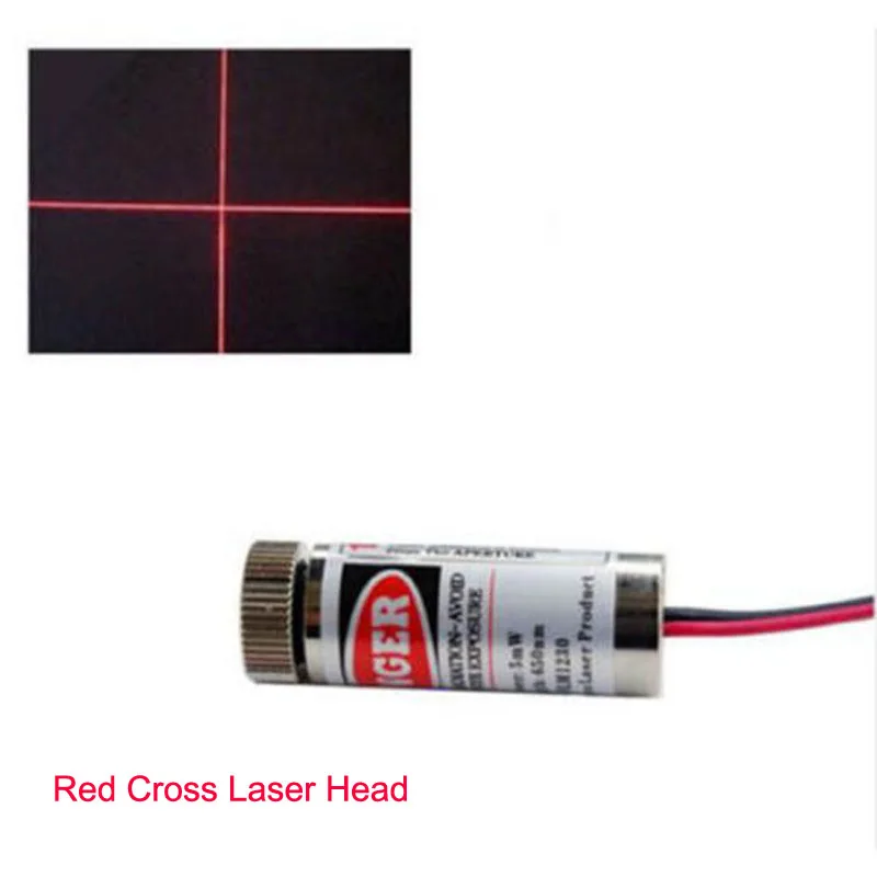 DIY красный лазерный точечный модуль постоянного тока 3 В до 5 В 5 мВт 12 мм Диаметр 650 нм красная точка/красная линия/Красный Крест лазерная головка Модуль Регулируемый лазер