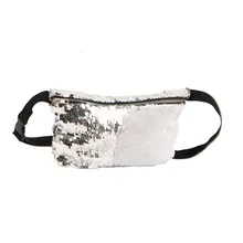 Женская двусторонняя блестящая Русалка сумка с блестками на пояс вечерняя сумочка-клатч кошелек поясная сумка