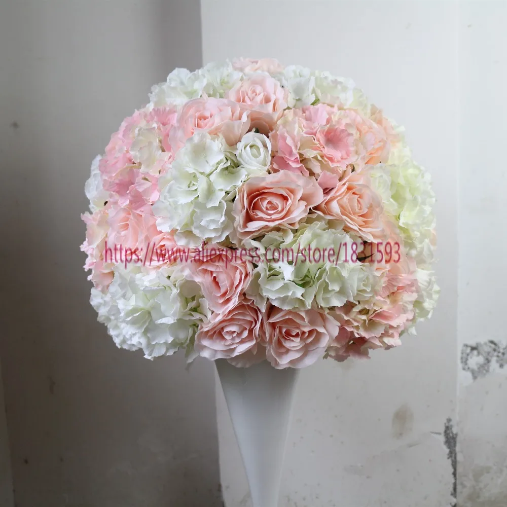 Chemin De Mariage Boule De Plomb Fleurs Artificielles Decoration