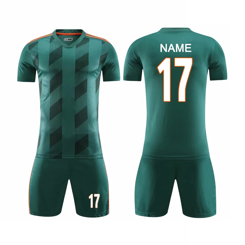 

2019 Men Custom Soccer Sets Kid Soccer Jersey Team DIY Soccer Uniform Adult Youth Football Kits Custom Printing Any Name Number