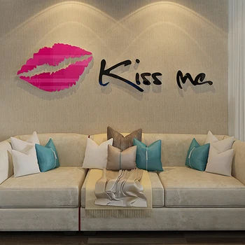 

3d acrylic wall stickers living room TV background sofa wall living room bedroom bed decorative stickers