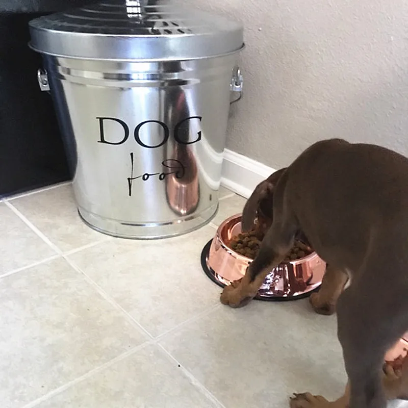 

Removable Dog Food Storage sign Labels,pantry Organization sticker