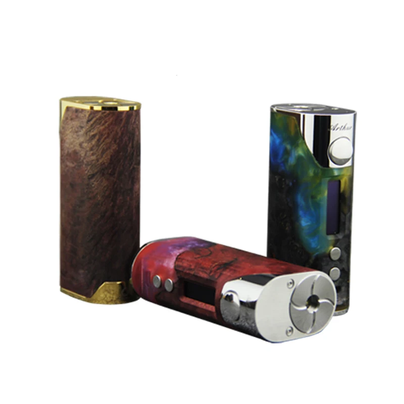 

Original Arctic Dolphin Arthur 80W box mod CUV/Ti/Ni/SS/TCR vaping mode electronic cigarette mod 18650 battery vape mod