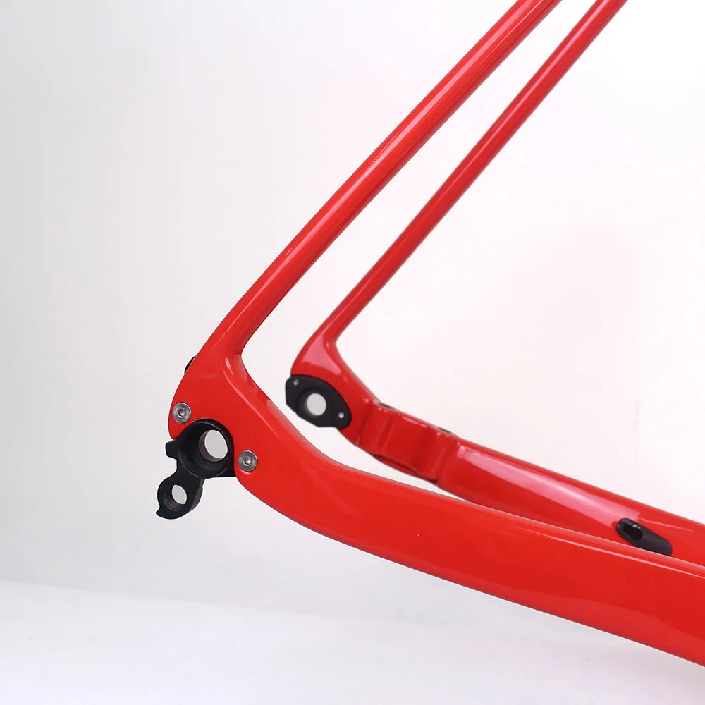 Toray(торэй) T800 углеродное волокно гравия рамы велосипеда; Новинка; обувь на плоской подошве с креплением дисковые тормоза углерода гравия велосипед каркасный комплект 49/52/54/56/58 см углерода гравия