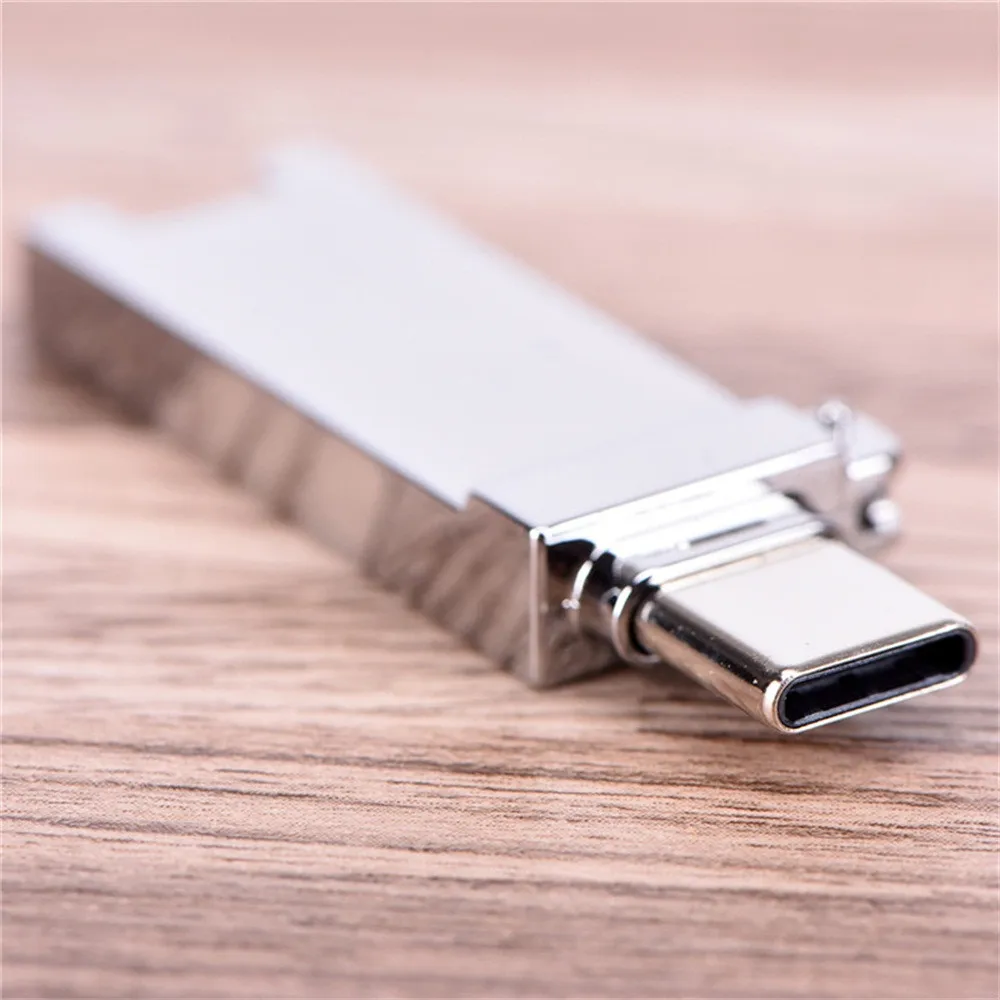 3 в 1 изысканный дизайн USB 3,1 type C USB-C TF Micro SD OTG кард-ридер для samsung Galaxy S9 портативный дизайн#83