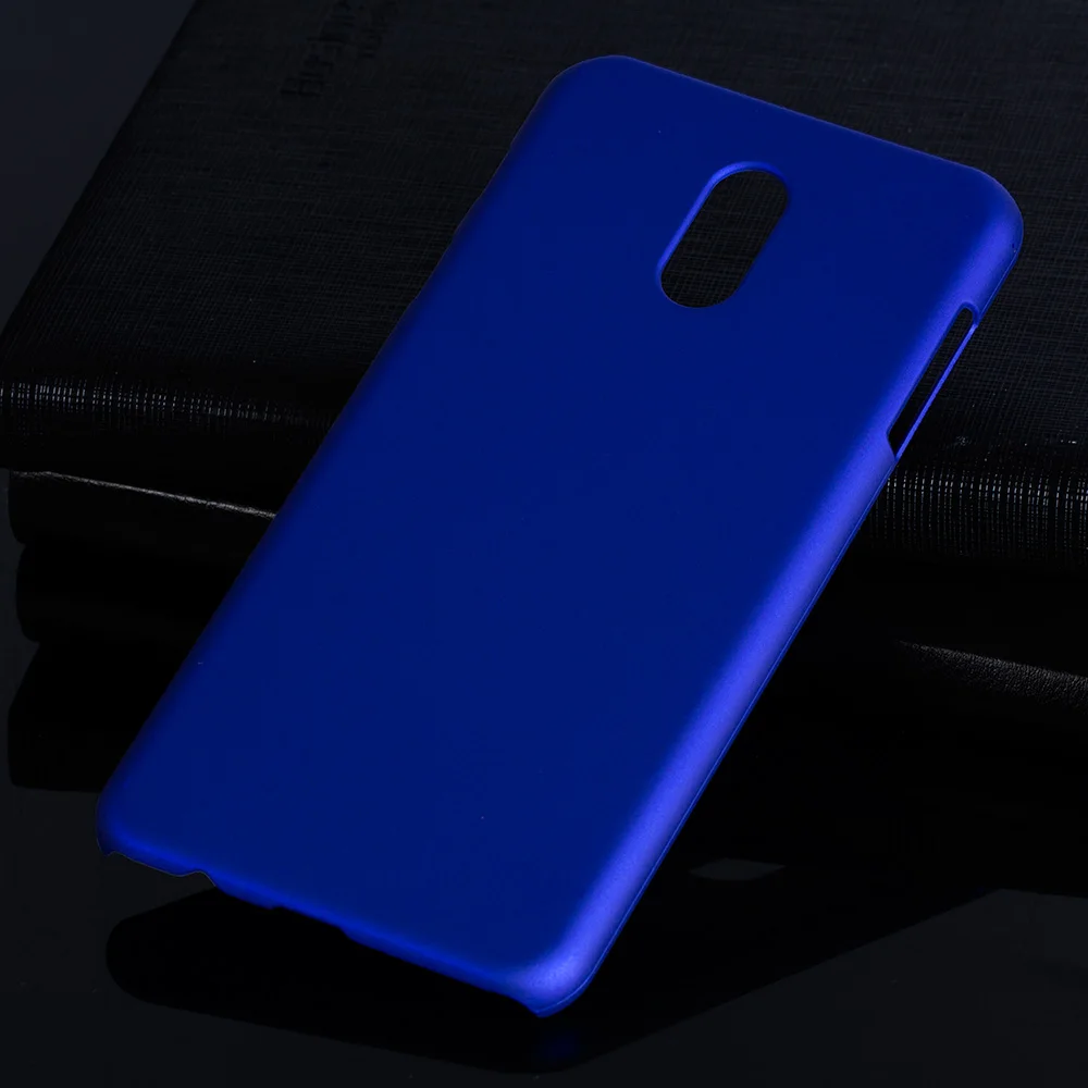 Матовая Пластик Coque 5.5For samsung Galaxy C8 чехол для samsung Galaxy C8 J7 плюс C7 C7100 телефона чехол-лента на заднюю панель - Цвет: Blue