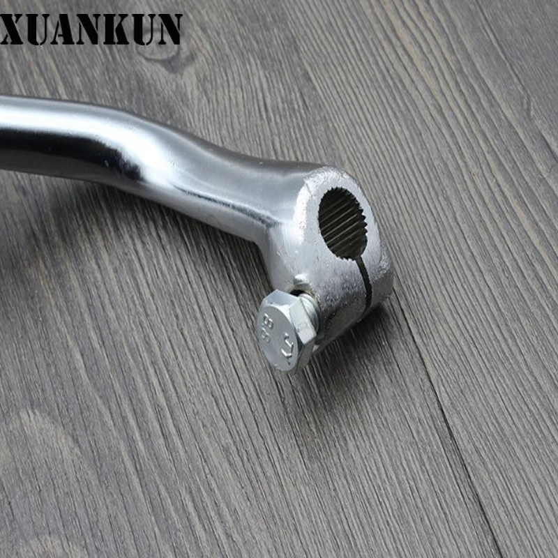 Motorcycle Bent Beam Car Starting Lever for XUANKUN DY100 90 JH70 JD CG100 110