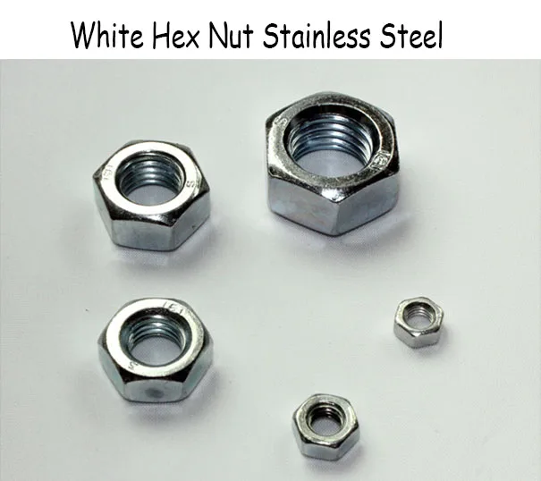 500pcs Pop Nut M8 Hexagon Nut 304 Stainless Steel Hex Head Nuts Metric