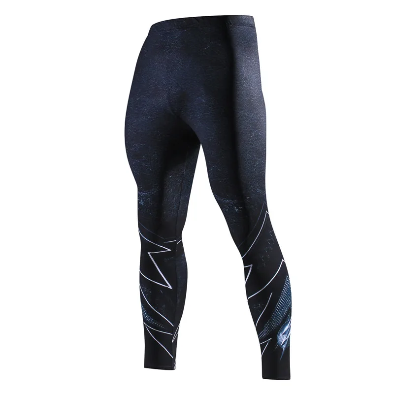 

The flash/Spiderman/Batman Skinny Sweatpants For Men Compression Pants Leggings Men Jogger Male 3D Super hero Fitness Pants