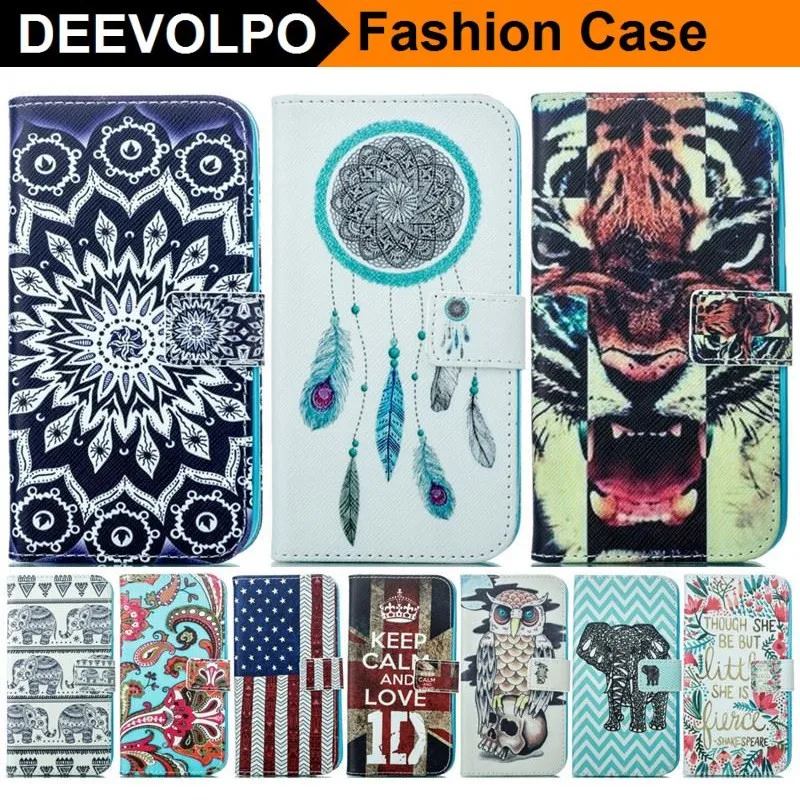 

DEEVOLPO Case For Coque iPhone 5 5S SE Wallet Leather Silicone Flip Cover Cute Flower Flag Wind Chimes Fundas Fundas Capa DP23Z