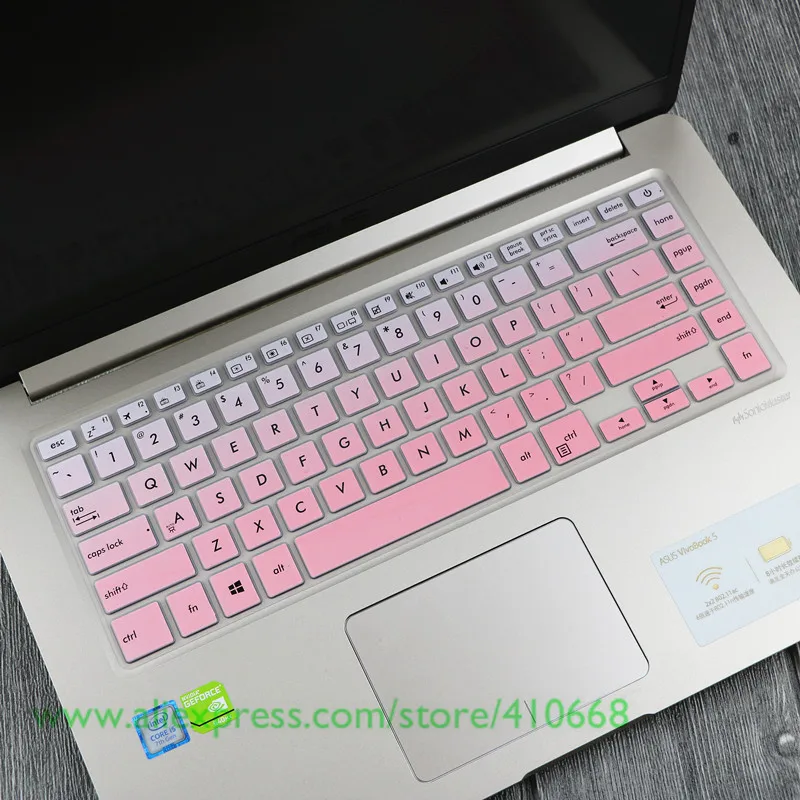 15 6 &quotсиликоновый защитный чехол для клавиатуры Asus vivobook S15 Pro S5100UQ7200 S5100UA S5100 S5100UQ
