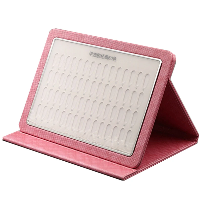 

Pink Nail Tips Display Board Acrylic Nail Tips Showing Shelf Cards Manicure Nail Art Tool 60 Colors