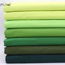CMCYILNG однотонная зеленая серия хлопковая ткань для творчества швейные ткани Тильда Лоскутная хлопковая ткань дом текстиль тканые Telas Tecido