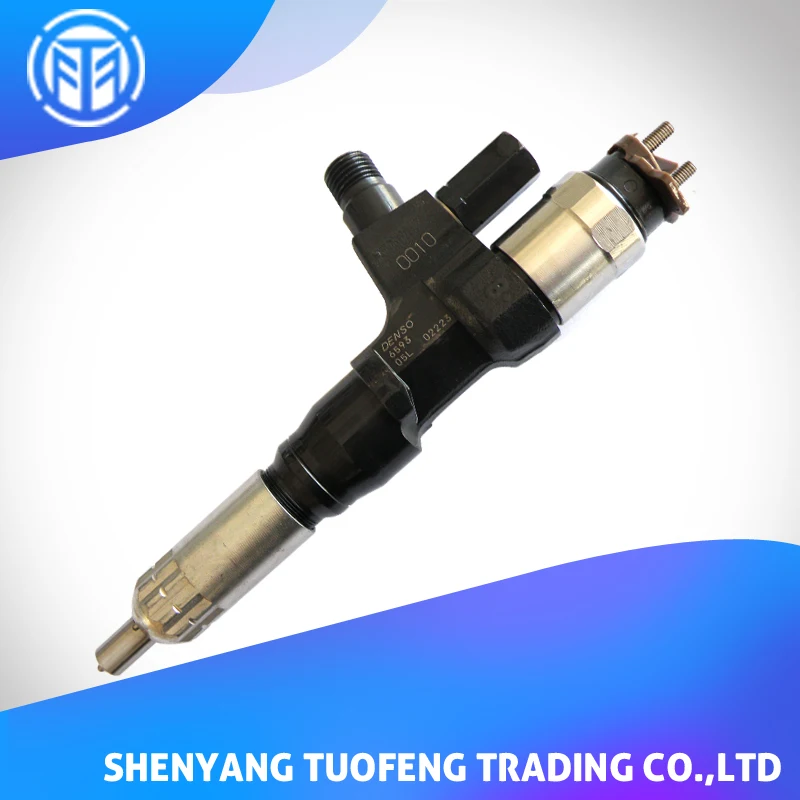 T.DI Good Quality Diesel Engine Spare Parts Common Rail Injector 095000 6593 Suitable For Denso