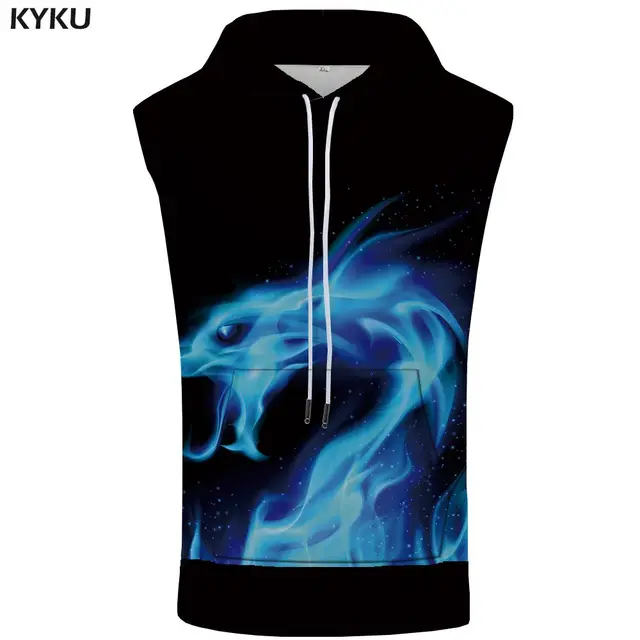 goku sleeveless hoodie