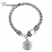 Dawapara религиозных Египетские украшения Глаз Гора мужской браслет Pulseira Feminina дропшиппинг