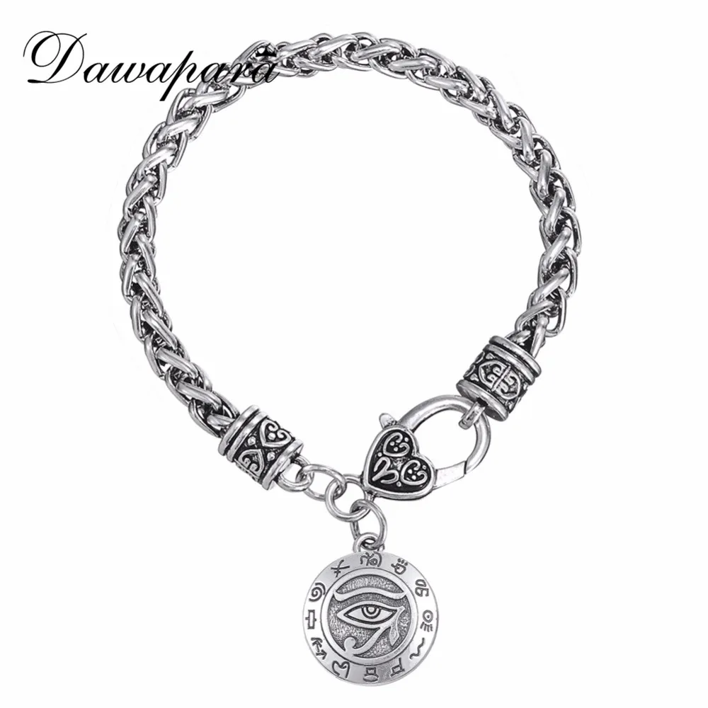 

Dawapara Religious Egyptian Jewelry Eye Of Horus Male Bracelet Pulseira Feminina Dropshipping