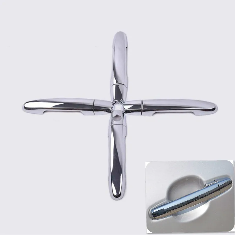 

For Toyota bB 2006 - 2012 For Daihatsu Coo Materia for Subaru Dex Chrome Door Handle Cover Trim Stickers Car Styling