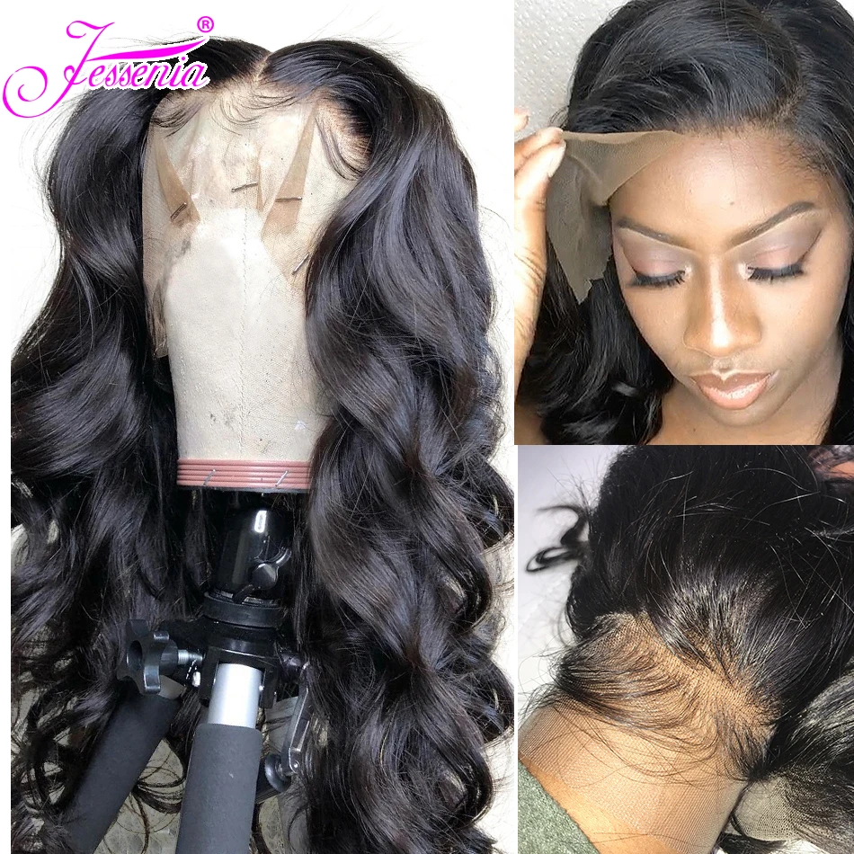 150 Density Body Wave Wigs For Black Women Remy Glueless 13*4 Lace Front Human Hair Wigs Brazilian Hair Preplucked Lace Wigs