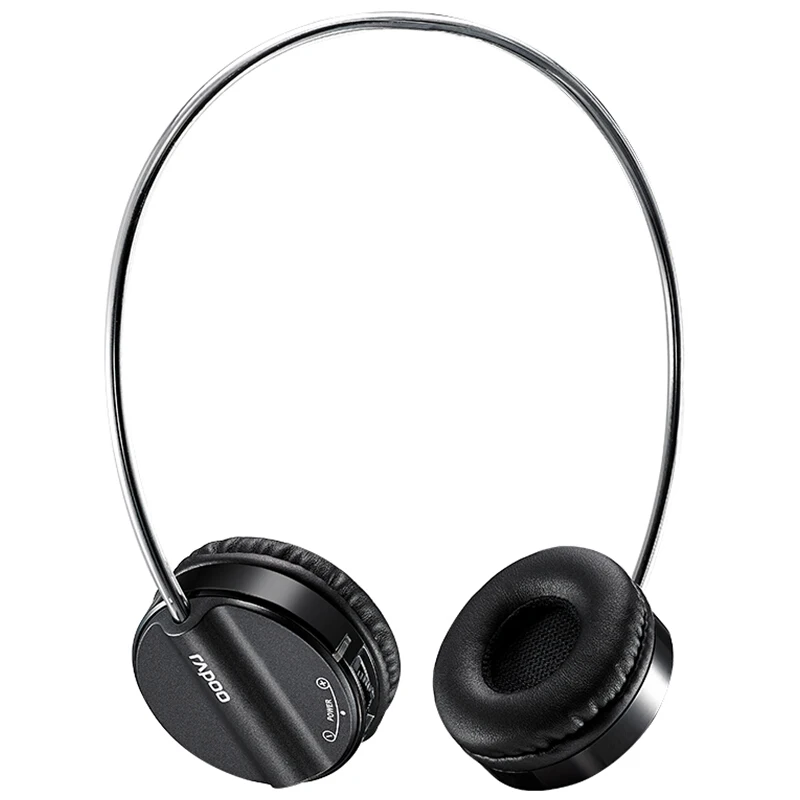 Обновленная беспроводная Bluetooth гарнитура Rapoo H6020 микрофон музыкальный компьютер