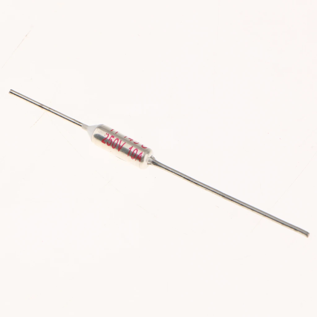 10x Thermal Cutoffs Fuse 145℃ TF 10A 250V Replacement Part New