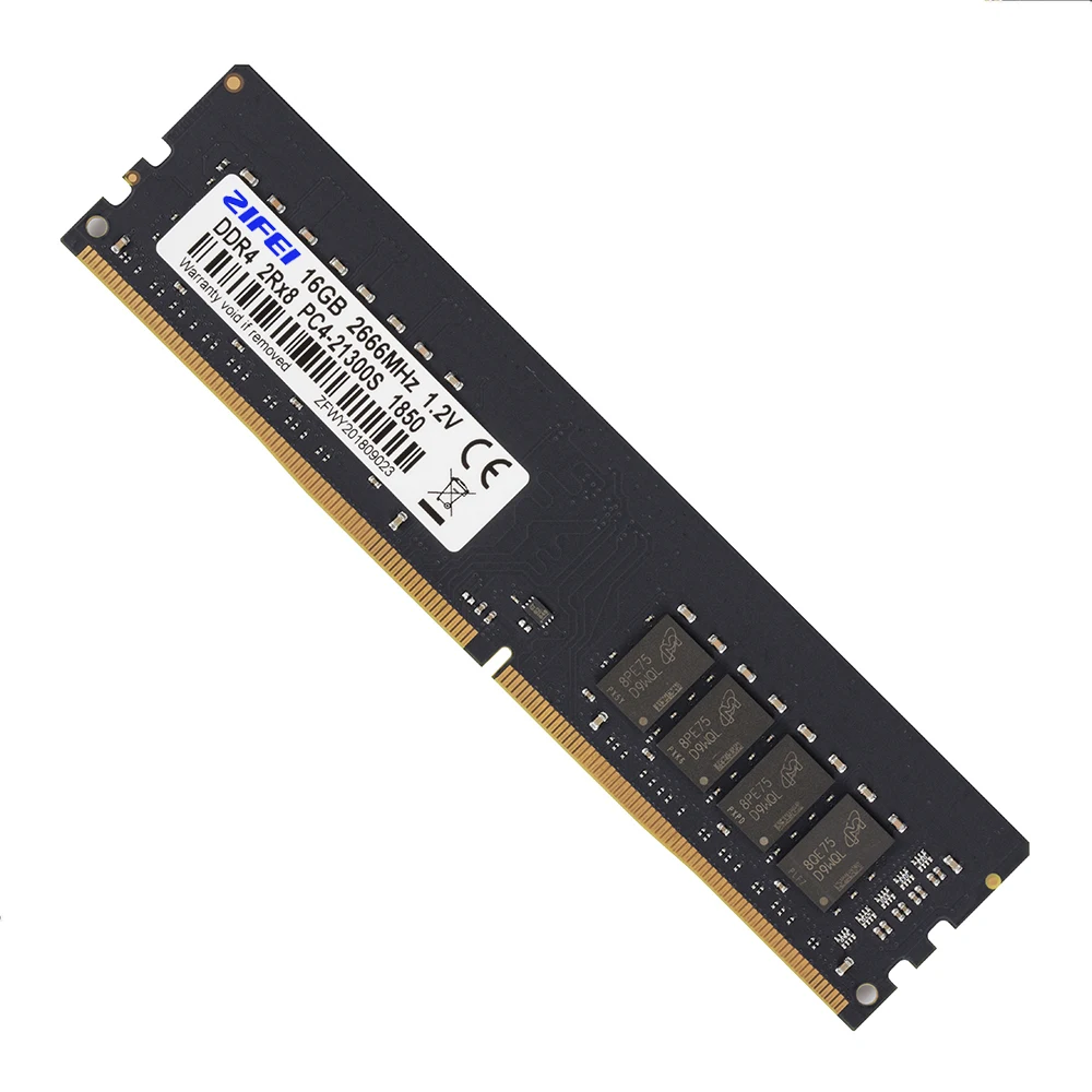 Memória do Desktop da Placa-mãe de Zifei 16 32 2400 Mhz 2133 Dimm Ram Ddr4 4 gb 8
