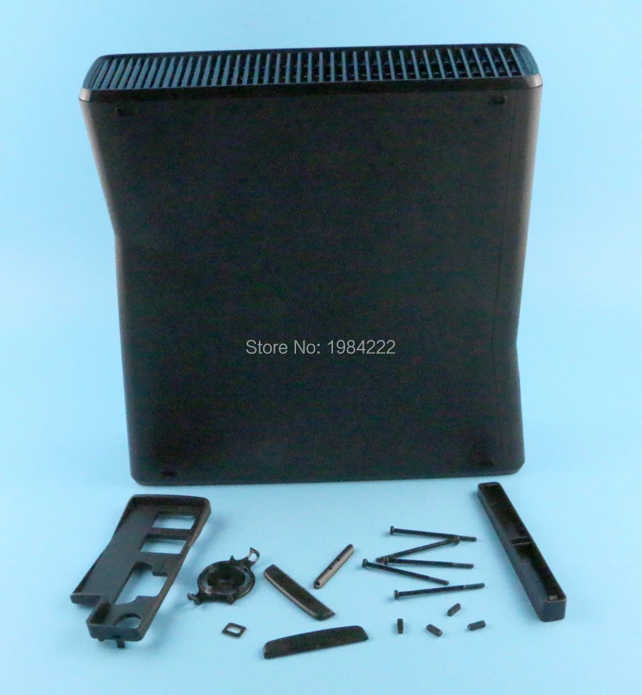 OCGAME Высокое качество черный полный защитный корпус оболочки чехол для xbox 360 xbox 360 тонкий консоли системы