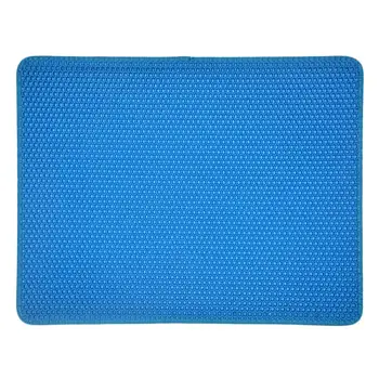 

Upgraded Cats Litter Mats Anti-urine EVA Double-Layer Waterproof PU Edges Cats Litter Mat Colchoneta doble para gatos BDF99