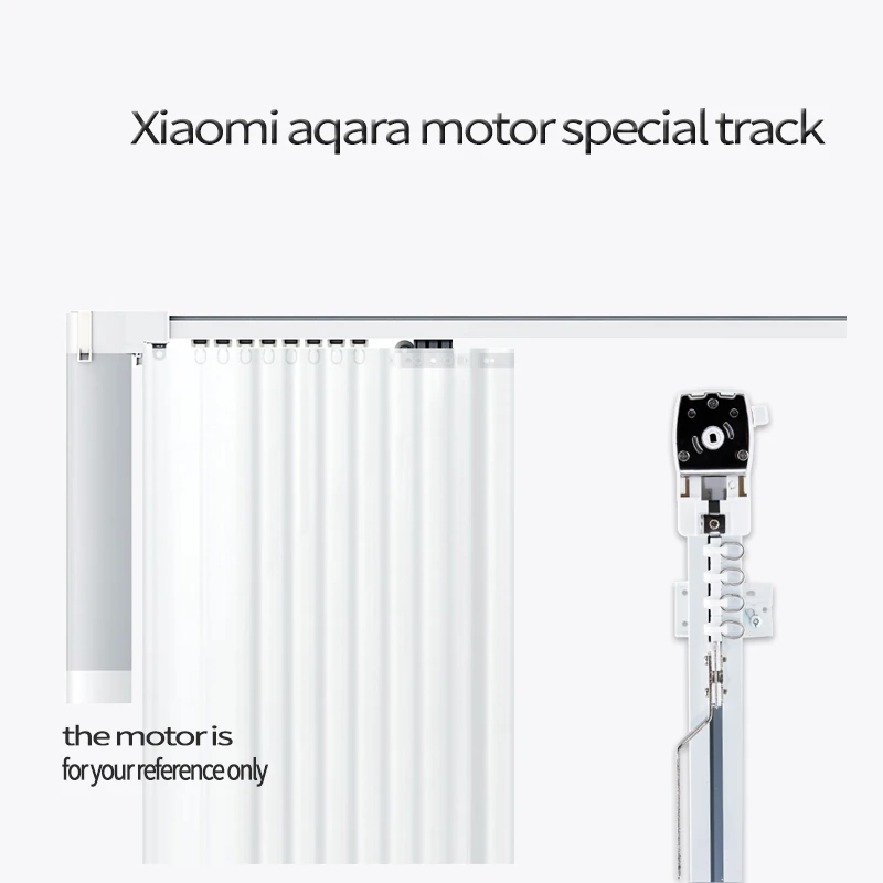 Original XiaomiSuper Silent Electric Curtain Track for Mijia Aqara Motor,Automatic Curtain Rails Ceiling mounting for smart home Original XiaomiSuper Silent Electric Curtain Track for Mijia Aqara Motor,Automatic Curtain Rails Ceiling mounting for smart home