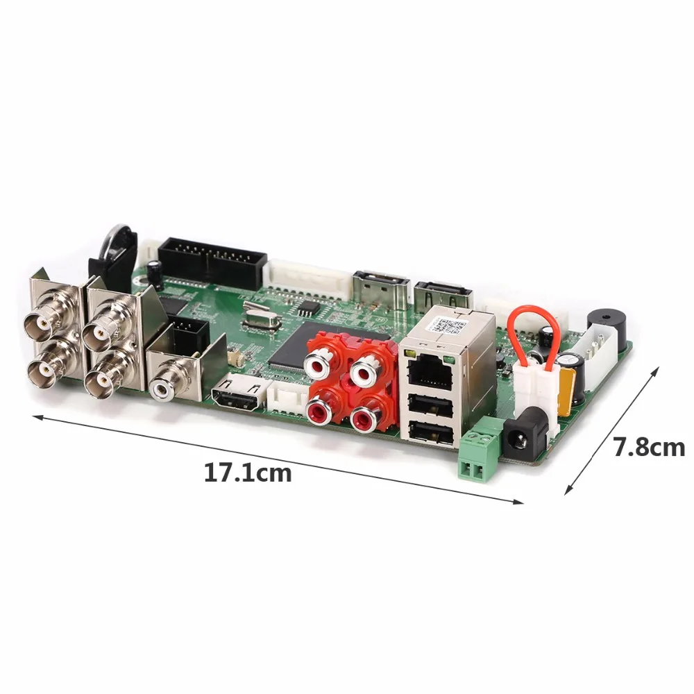 Gadinan CCTV H.264 гибридный видеорегистратор AHD 4CH 1080N/Сеть 8CH 1080 P NVR HDMI основная плата DIY