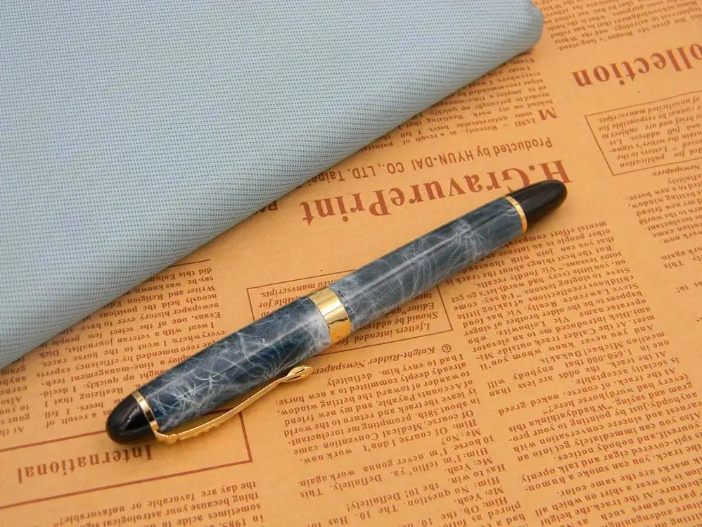 JINHAO X450 металлическая Золотая Подарочная иридиевая 1,0 мм Классическая авторучка - Цвет: X11