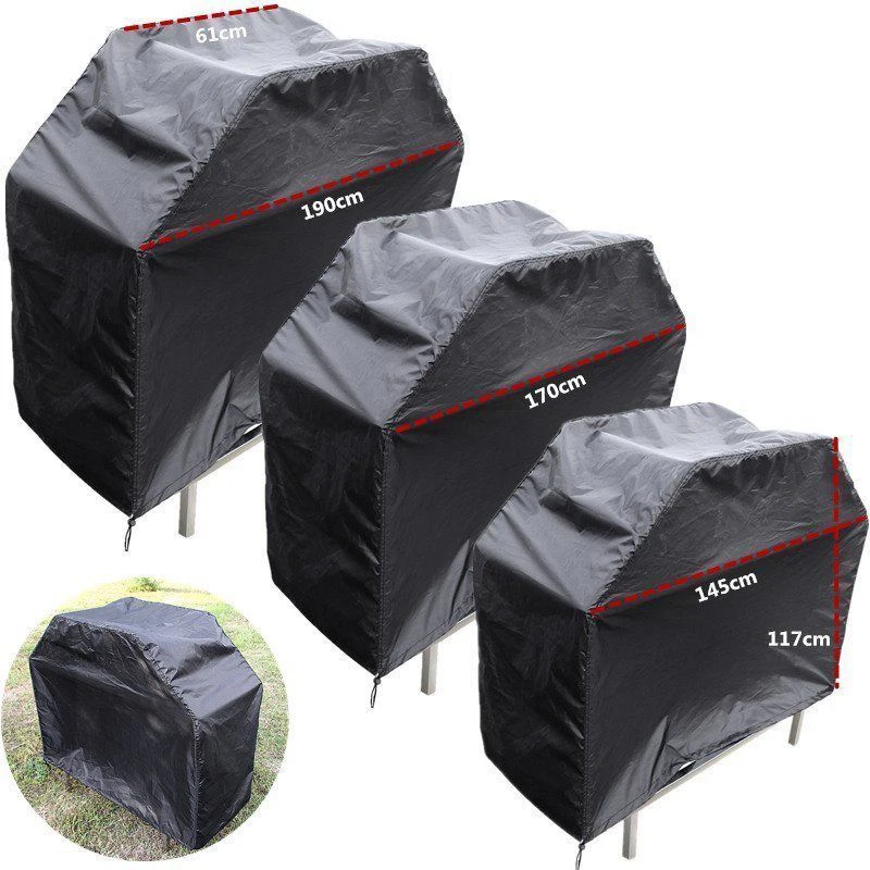 Large BBQ Cover Heavy Duty Rain Snow Waterproof Barbeque Grill Protect