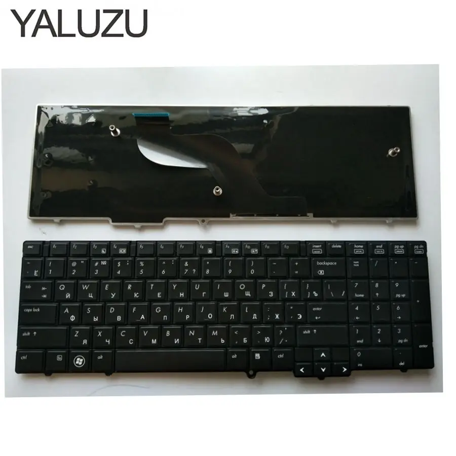 YALUZU русской клавиатуры ноутбука для hp Compaq Probook 6540B 6545B 6550B 6555B 6540 6545 609877-251 613386-251 Русская раскладка клавиатуры