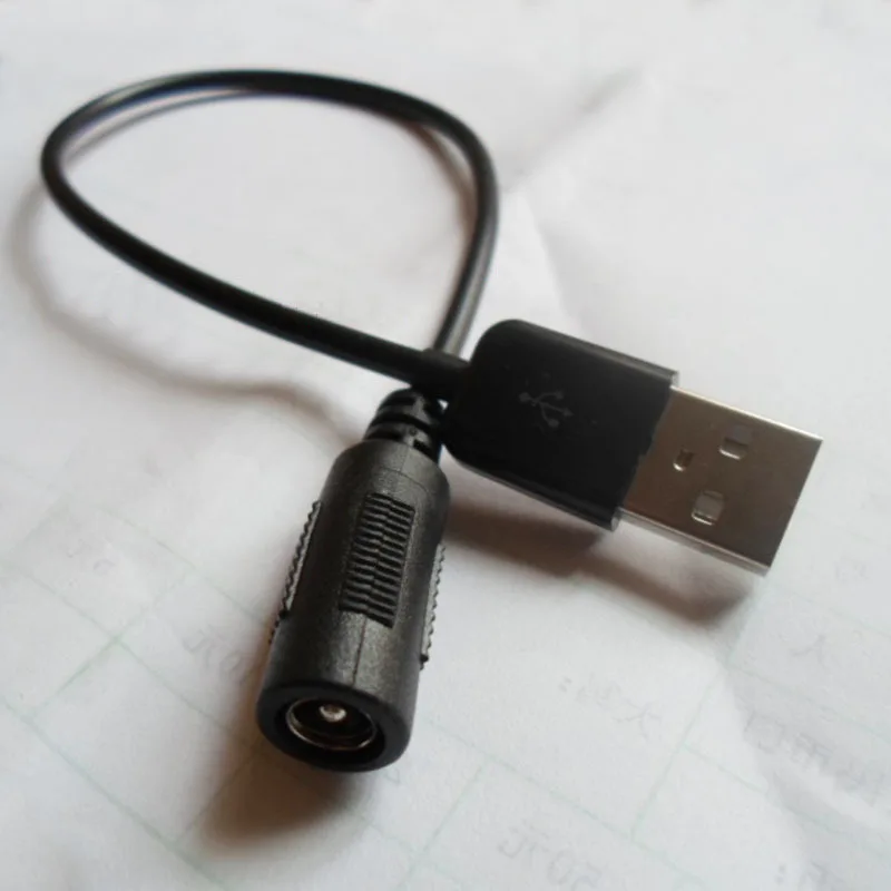 USB тип A штекер 5 5/2 1 мм DC Женский адаптер конвертер кабель питания 30 см|converter adapter|usb