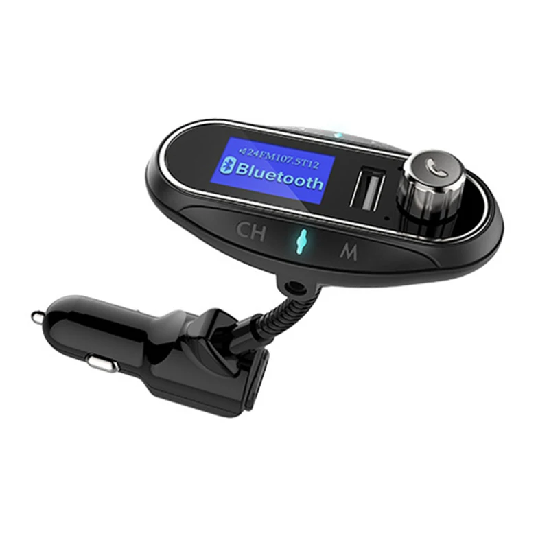 Двойной Usb беспроводной 3,0 Быстрая зарядка в автомобиле Bluetooth fm-передатчик радио адаптер автомобильный комплект MP3-плеер Hands-Free с ЖК-дисплеем Displa