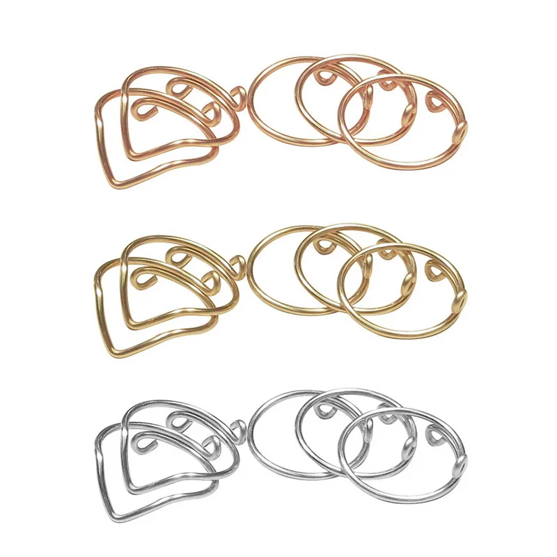

LASPERAL 2018 5pcs/set Boho Knuckle Tail V-shaped Ring Ladies Thin Rose Gold Alloy Ring Sets For Women Midi Rings Party Jewelry