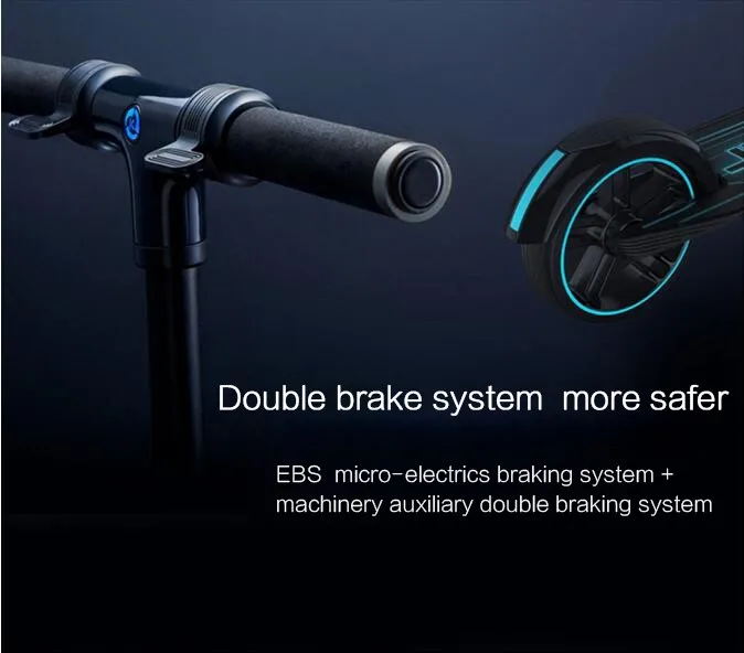 Perfect FastWheel F0 electric scooter adult foldable two wheel hoverboard electric sakteboard kick scooter 10